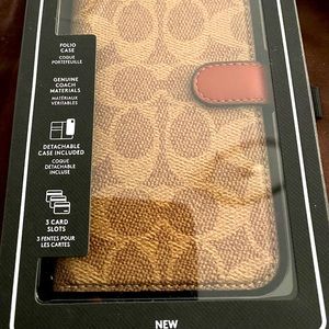 iPhone 11 cover brand coach